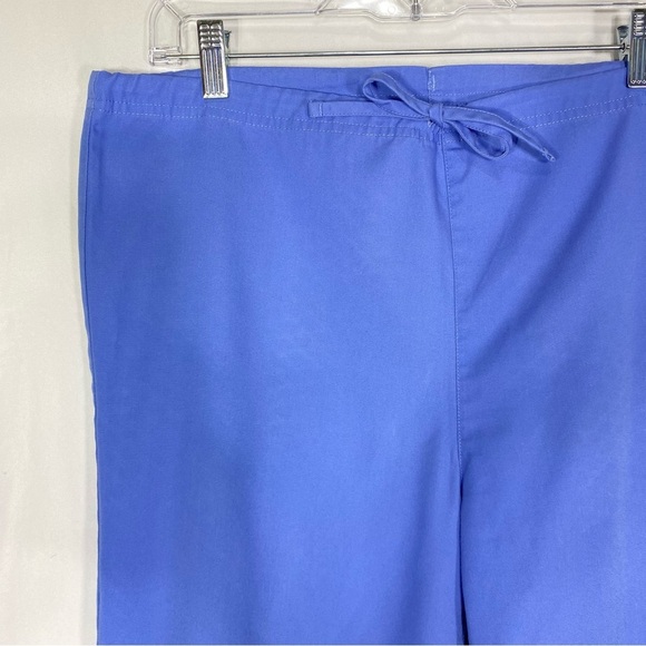 Dickies Medical Style 850106 Ceil Blue Unisex Scrub Drawstring Pants - Picture 2 of 6